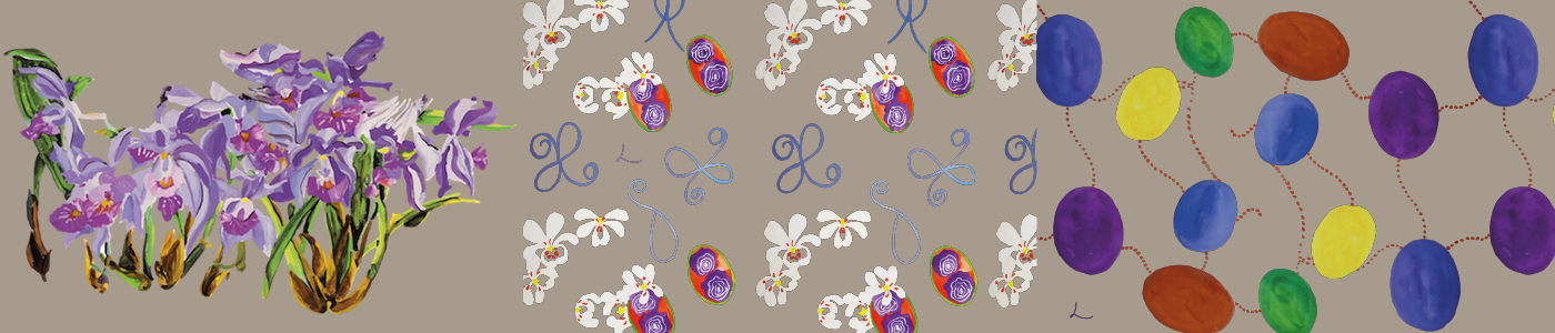 Telas Decorativas - Lila