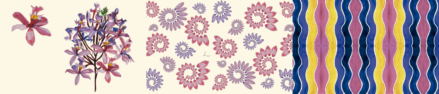 Telas Decorativas - Rosa
