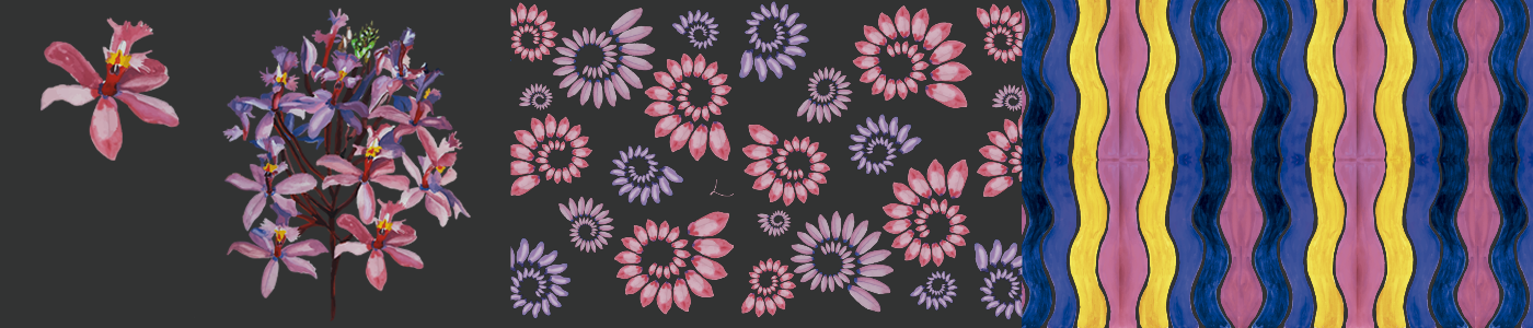 Telas Decorativas - Rosa