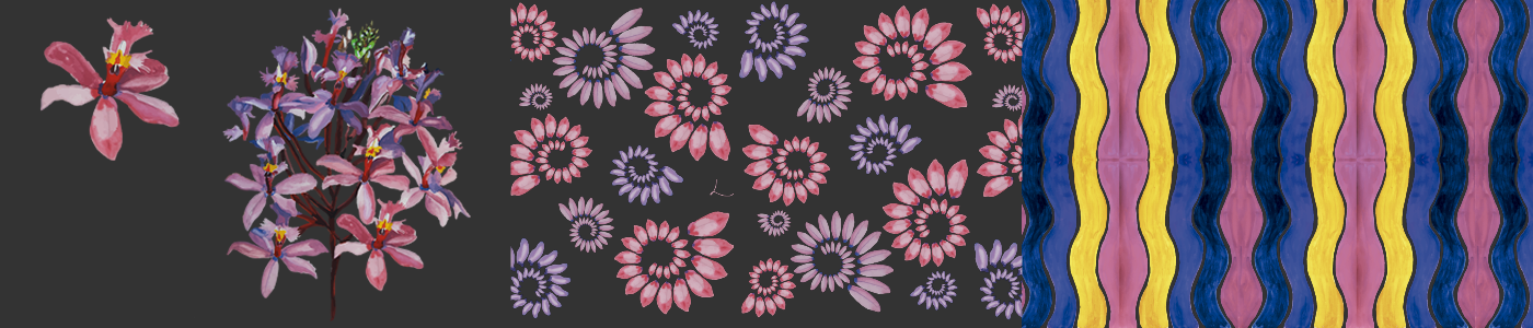 Telas Decorativas - Rosa