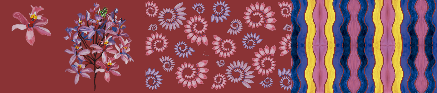 Telas Decorativas - Rosa