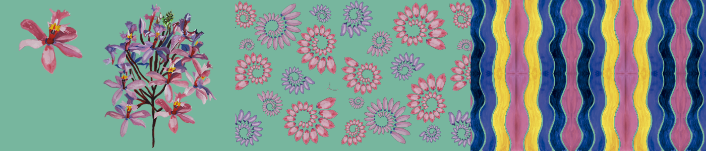 Telas Decorativas - Rosa
