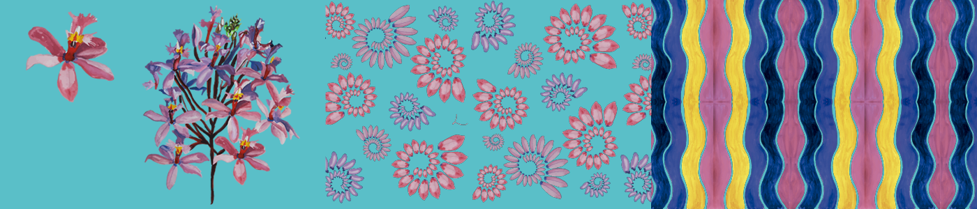 Telas Decorativas - Rosa